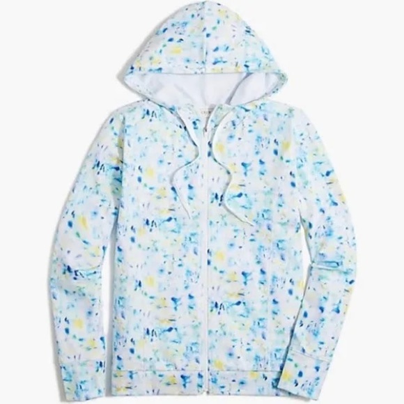 J. Crew Full Zip Activewear Hoodie - Picture 1 of 9